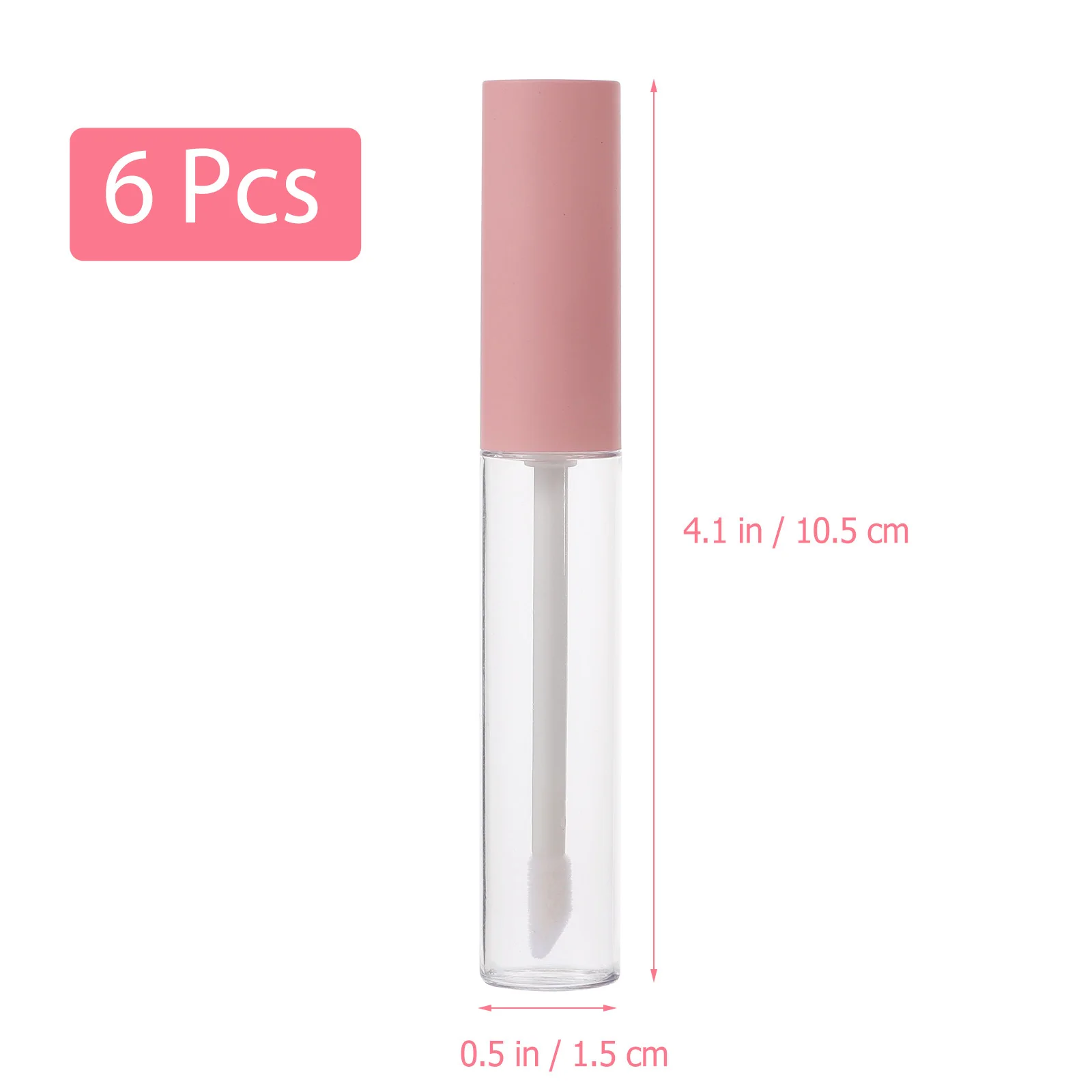 6 قطعة البلاستيك فارغة ماسكارا رمش كحل أنابيب الشفاه لمعان زجاجات مانعة للتسرب ماكياج أنابيب المحمولة تخزين الحاويات #3