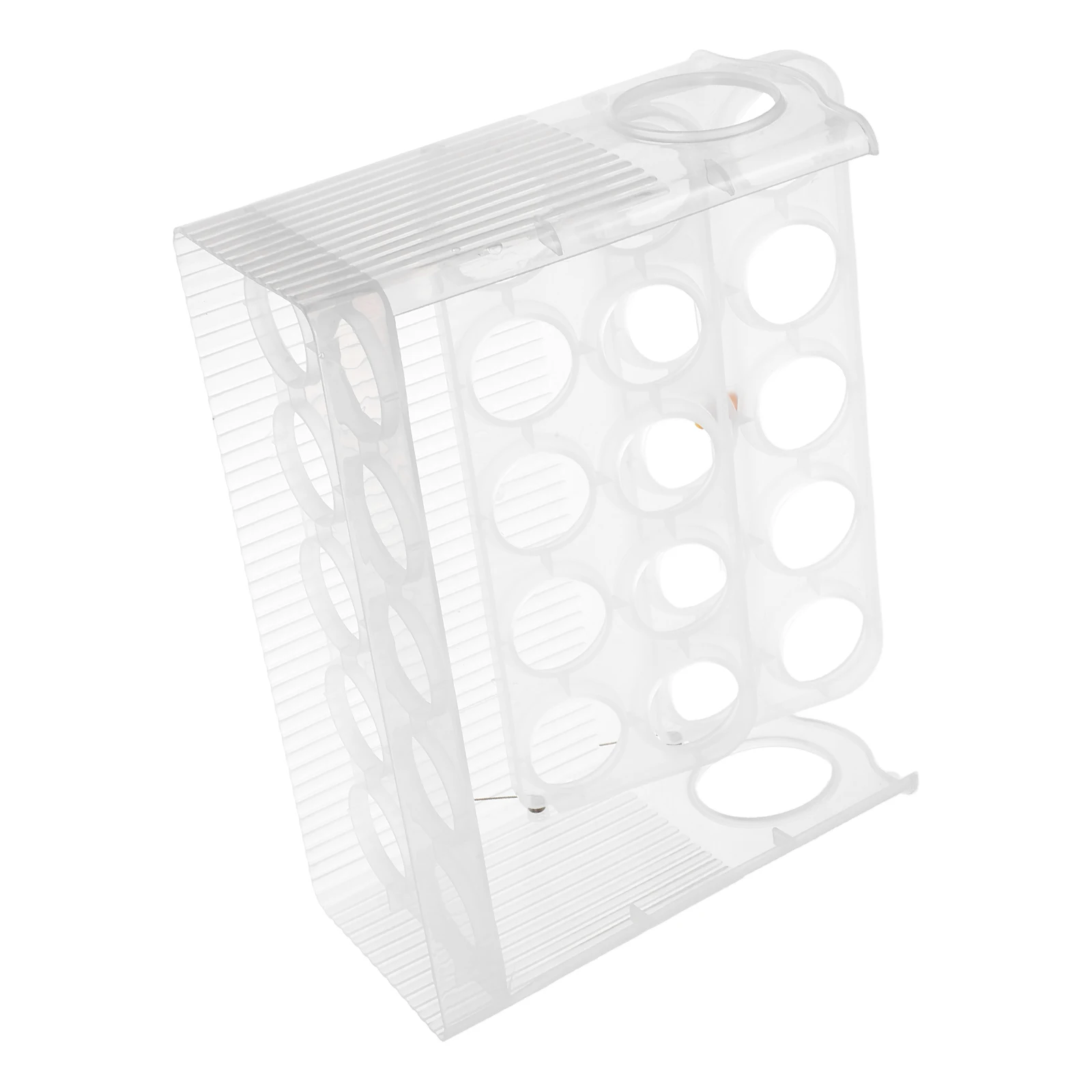 

Eggs Storage Box Holder for Fridge Portable Empty Cartons Container Transparent Creative Tray Chicken Plastic