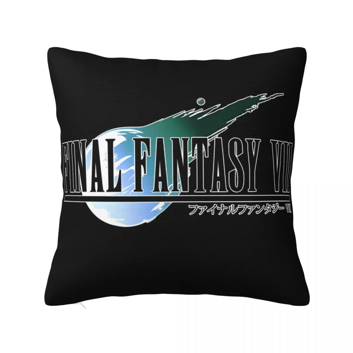 Mens Game Final Fantasy Vii Ff7 S White OTops Tees S 3 Pillowcase Cushion Black Pillow Throw Pillow Pillow Cases Customizable