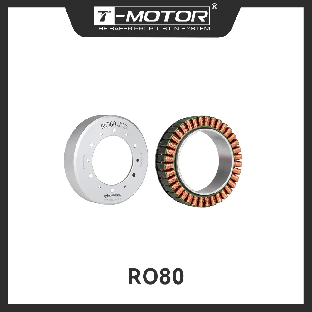 

T-MOTOR CubeMars RO80 KV105 48 В Outrunning Torque Motor для робота Dynamics Cobot Arm, БОЛЬШОЙ HOLLOW
