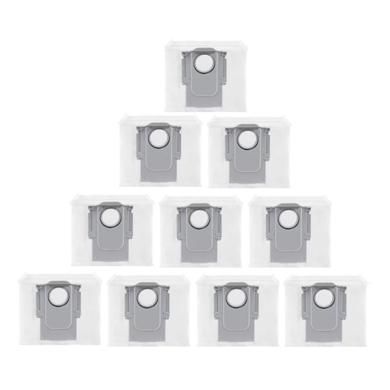 10PCS Dust Bag for Xiaomi Roborock Q7 Max/Q7Max+/T8/G10S/G10SPRO Robot Vacuum Cleaner Remove Dust Replacement Parts