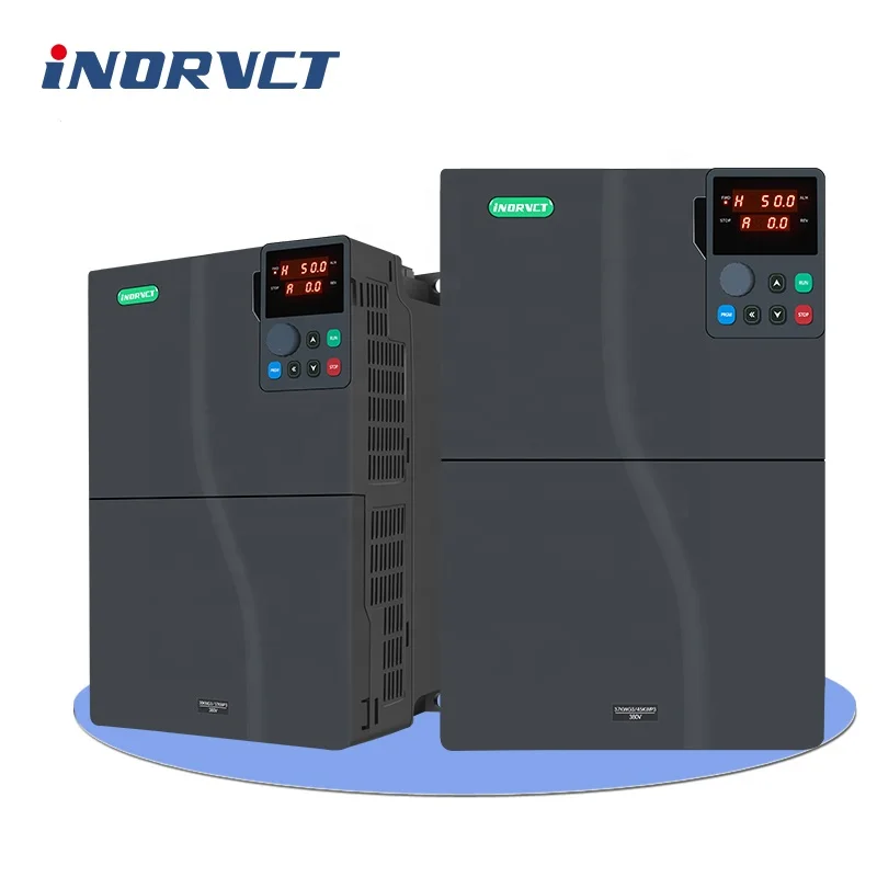 VFD Drive AC Drive 15kw 18.5kw 20hp 25hp Three Phase 380V 50/60Hz Frequency Converter Vector Control IP20 for Compressor Motor