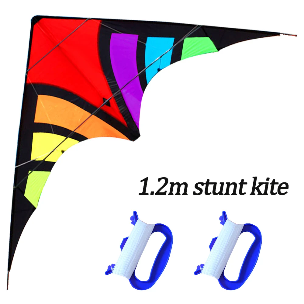 NEW Arrive 48 Inch Professional Dual Line Stunt Kite With Handle And Line Good Flying Factory Outlet
