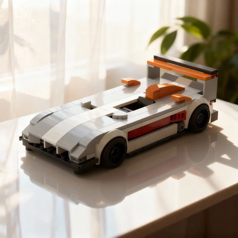 

260pcs MOC MonoAtmosphäre Wettbewerb City Champions Model Building Blocks Construction Christmas Gifts Toy Education Brick Kids