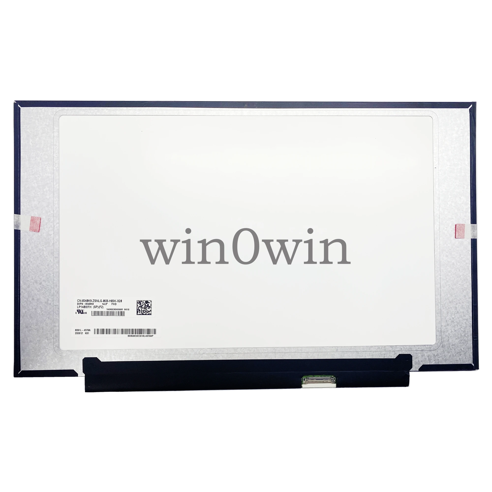 LP140WFH SPF2 LED LCD Screen Matrix Panel 1920x1080 14.0 inch EDP 30 PINS