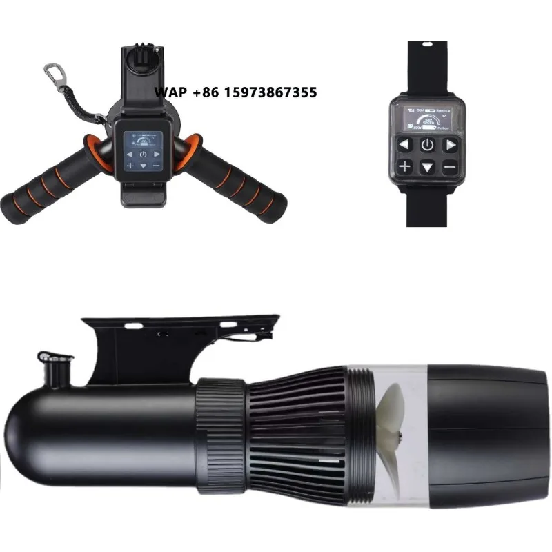Camolech 500W Elektrischer Unterwasser-Scooter 40M Tauchmotor Bürstenloser Motor 60 Minuten Abnehmbarer Akku Wasser-Scooter114