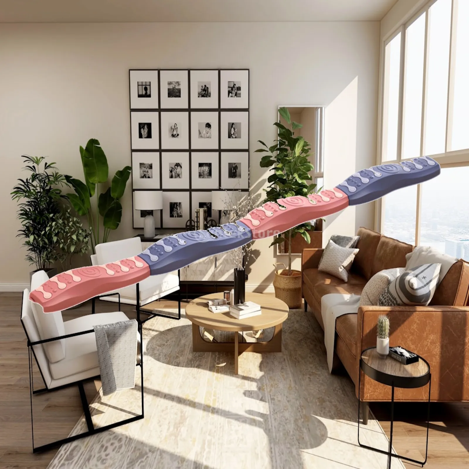 Kids Balancing Toys Educational Balance Beam Stepping Stone Set Children Obstacle Course Activity Game for Indoor Outdoor Play
