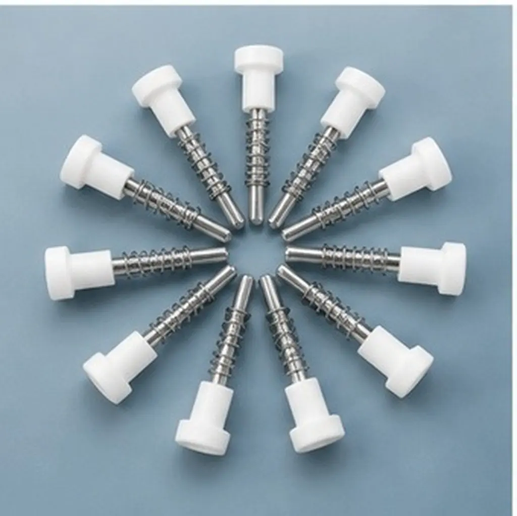 20Pcs Window Screen Plunger Pins Metal Spring Latch Rods Secure Replacement Clips for Window Screen Stability and Gate Door