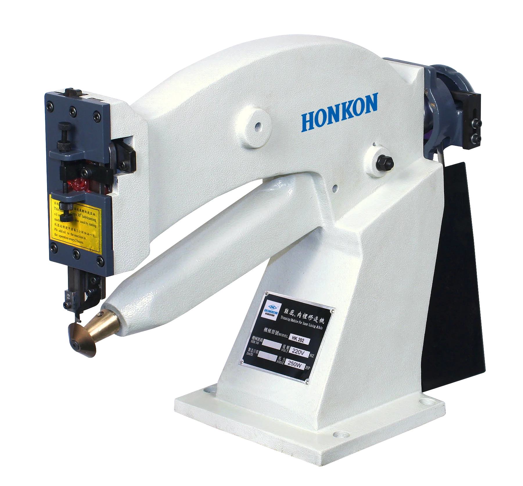 

HONKON HK-202 Edge Trimming Chine Suitable for Cutting off Excess Fur, Cloth and Thread From Clothing and Shoes
