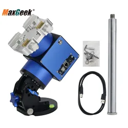 teseek JUWEI-17 Harmonic Equatorial Mount Wide Dovetail Groove for Astronomical Telescope Compatible with Theodolite Mode