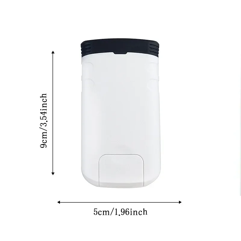 Foldable Pocket Microscope 4X Magnifier with 1 LED Light Portable Illuminated Loupe for Jewelry Reading Crafts HD Lens