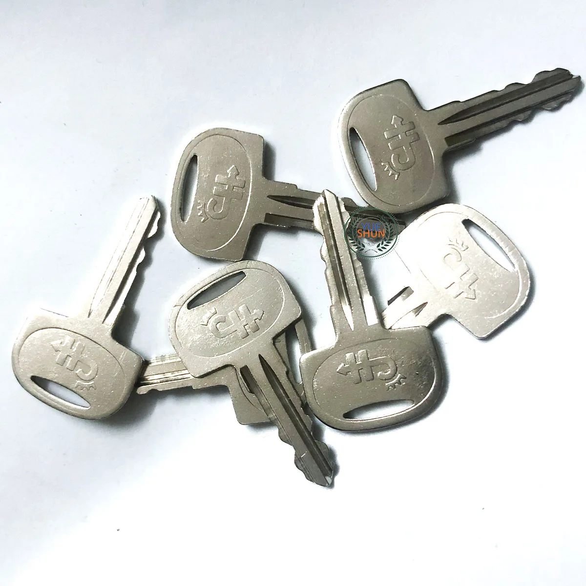 1 piece ignition key for Sany excavator SY16 26 35 50 55 mini excavator ignition switch key