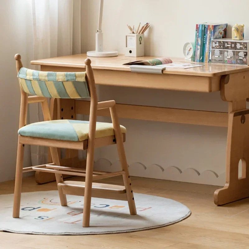 Children's Chair High Schoolboy Child Stool Furniture Kids Armchair Growing Room Childrens Chairs Auxiliary