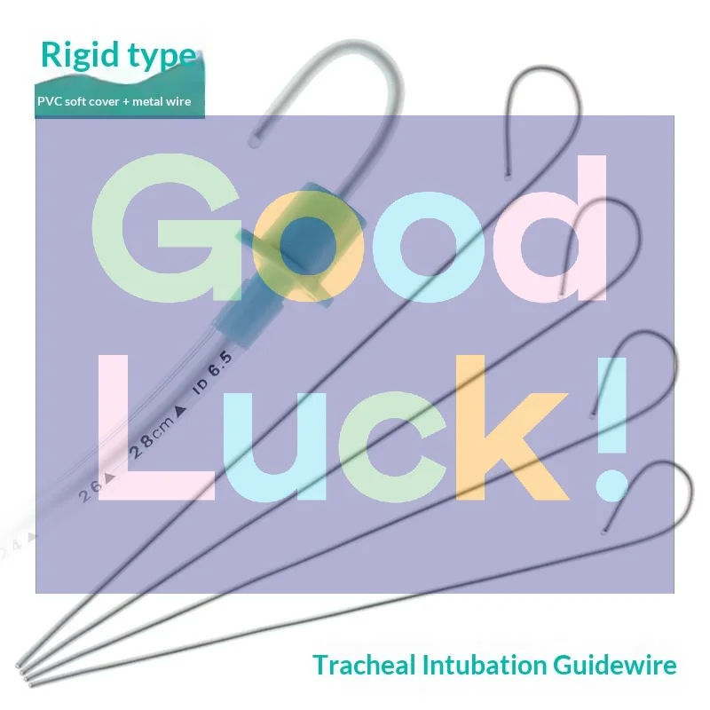 【WA】 Sterile Endotracheal Intubation Guide Wire Disposable Iron Core Plastic Aluminum Wire Aluminum Rod Fr6 Fr8 Fr10 Fr12