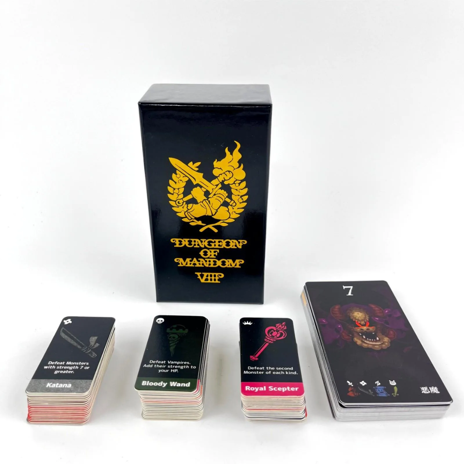 DUNGEON OF MANDOM VIII Chinees en Engels Vrije tijd verzamelen van bordspellen