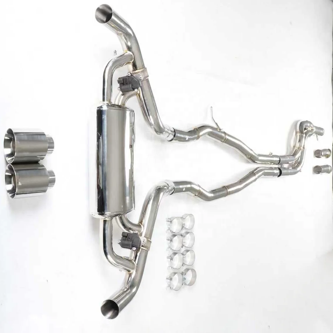 SS304 OEM MM Factory Catback for Supra/ Supra A90/A91 MK4/MK5 3.0T/2.0T Valve Muffler Tuning with Remote Control