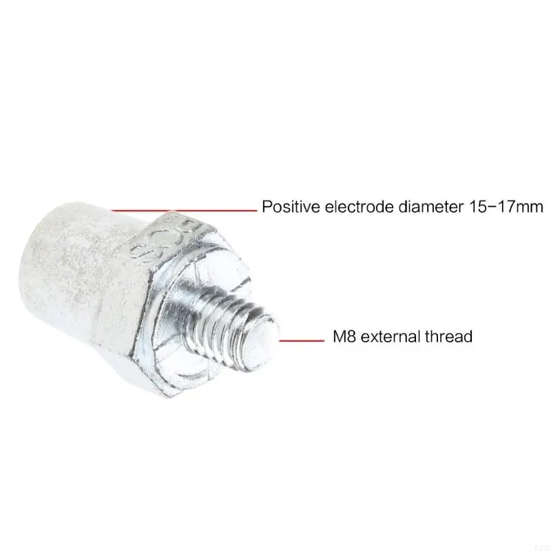 547C 2pcs Zinc Alloy Car Positive Negative Battery Post Terminal Adapter Converter Connector Accessories Corrosion Resistance