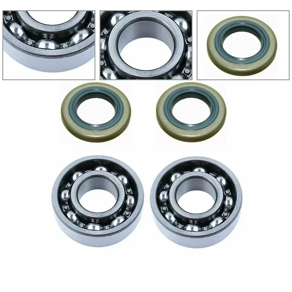 Crank Crankshaft Bearings Set Chainsaw Oil Seal Kit For 51 55 254 257 262 357 359 Chainsaw Crankshaft Bearing Chainsaw Parts