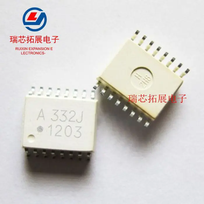 

20pcs original new ACPL-332J optocoupler A332J HCPL-332J SOP16 optical isolator chip