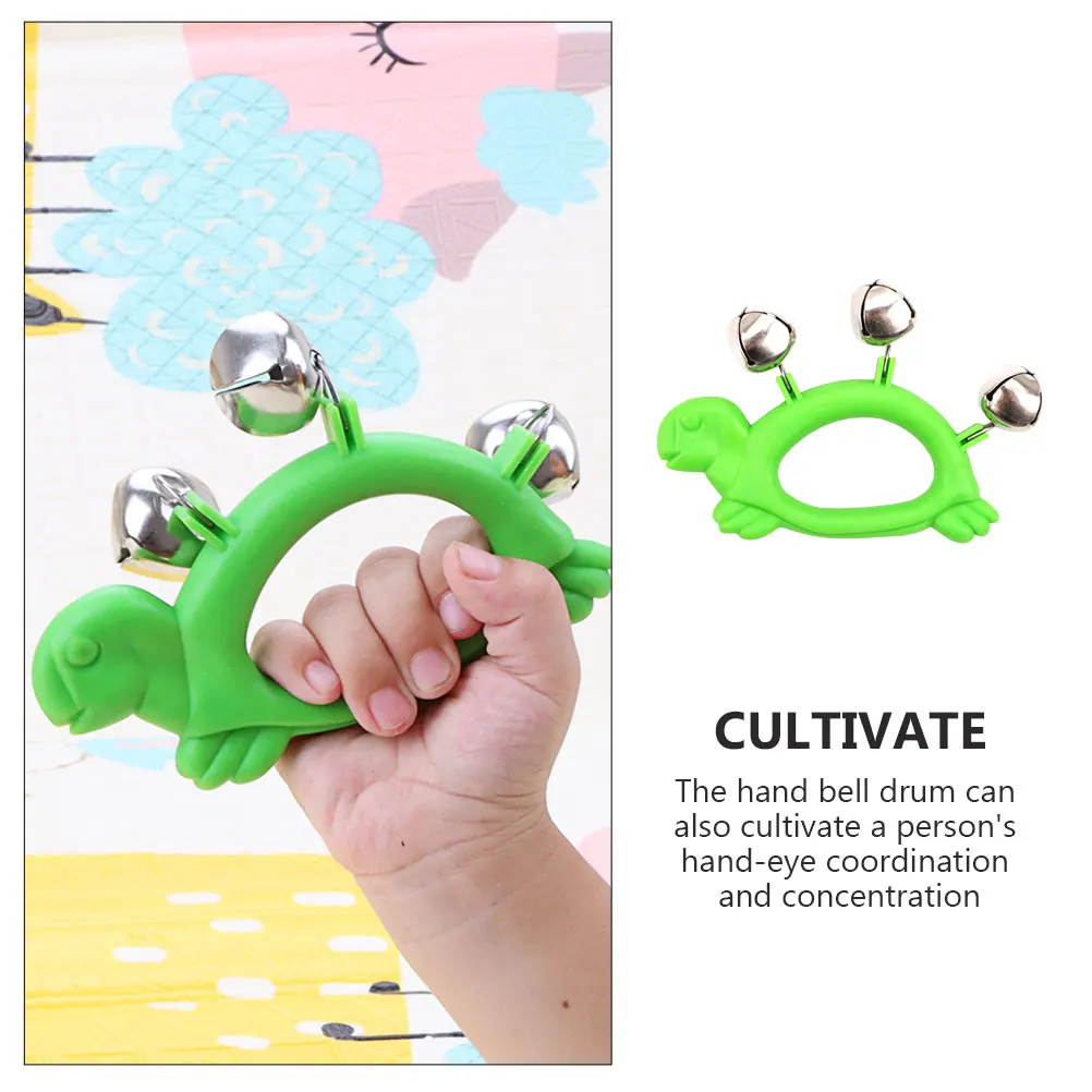 

Hand Tambourine for Kids Music Toy Percussion Instruments Parent-Child Interaction Safe Birthday Party Favor