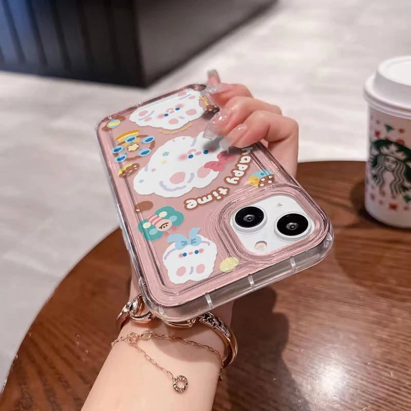 J1303 jenis bantalan pencegahan jatuh untuk Huawei P30 P50 Pro P40 Lite Mate 20 30 40 50 Pro casing DIY penutup TPU lembut