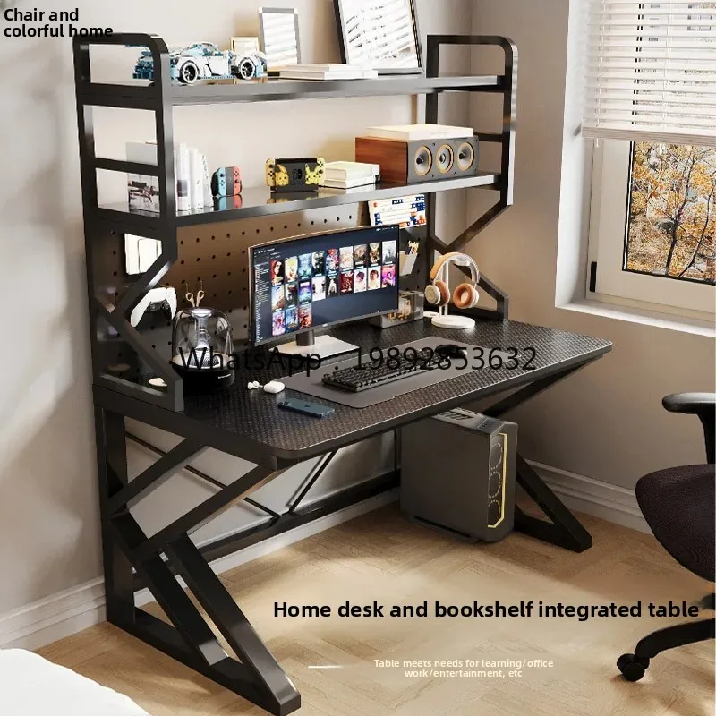 Home Office Desk Bookshelf Desktop Computer Desk Study Desk