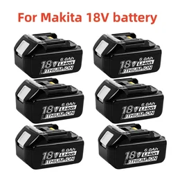 8000mah für makita 18v batterie wiederauf ladbare elektro werkzeuge batterie 18v makita mit led li-ion ersatz lxt bl1830 bl1860 bl1850