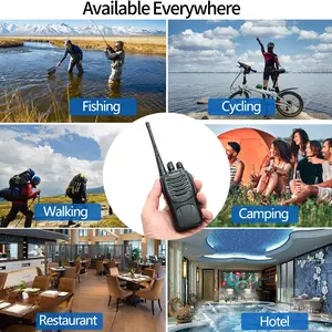 BAOFENG BF 888S WALKIE LONG RAINT TALKIE, BYDIRECTIONAL AMATOR RADIO TRANSCEPTOR FOR HUNTING AND HOTEL, UHF 400, 470MHZ, 1 2 PCS 10 Main Communication Radio Sales - №9