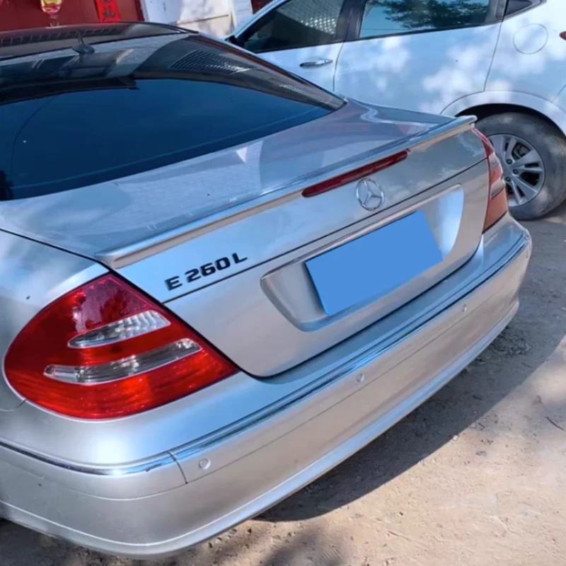 Spoiler For Benz W211 Spoiler Belakang Warna Primer Sayap Belakang Mobil Bahan ABS For Benz W211 E240 E280 E320  E63 Spoiler