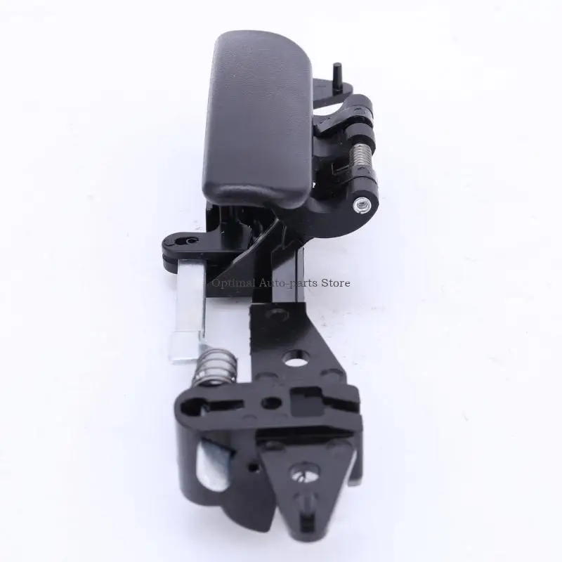 Black Glove Box Handle Assembly 15727766 with Fine-Textured Face and Integrated Spring Linkage for S10 Replacing the Compartment