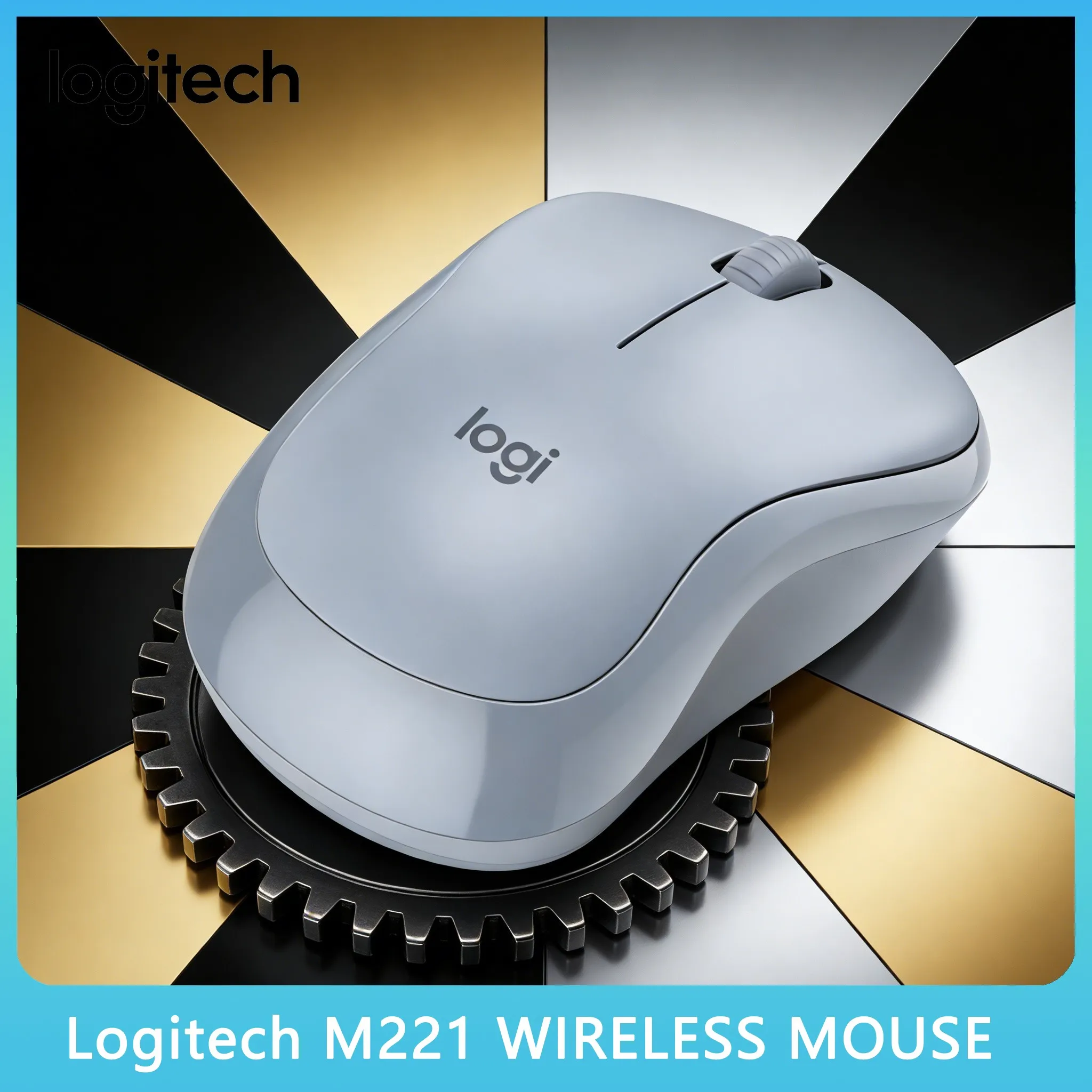 

Мышь Logitech M221 SilentTouch — идеальна для совместного использования в общественных пространствах