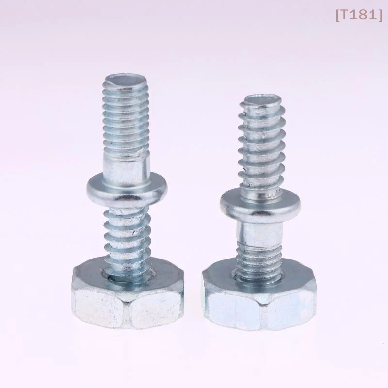 [E] 2Pairs Bar Studs & Nuts Chainsaw Chainsaw Parts Screw For MS180 MS250 MS361 MS660 Chainsaws Accessories