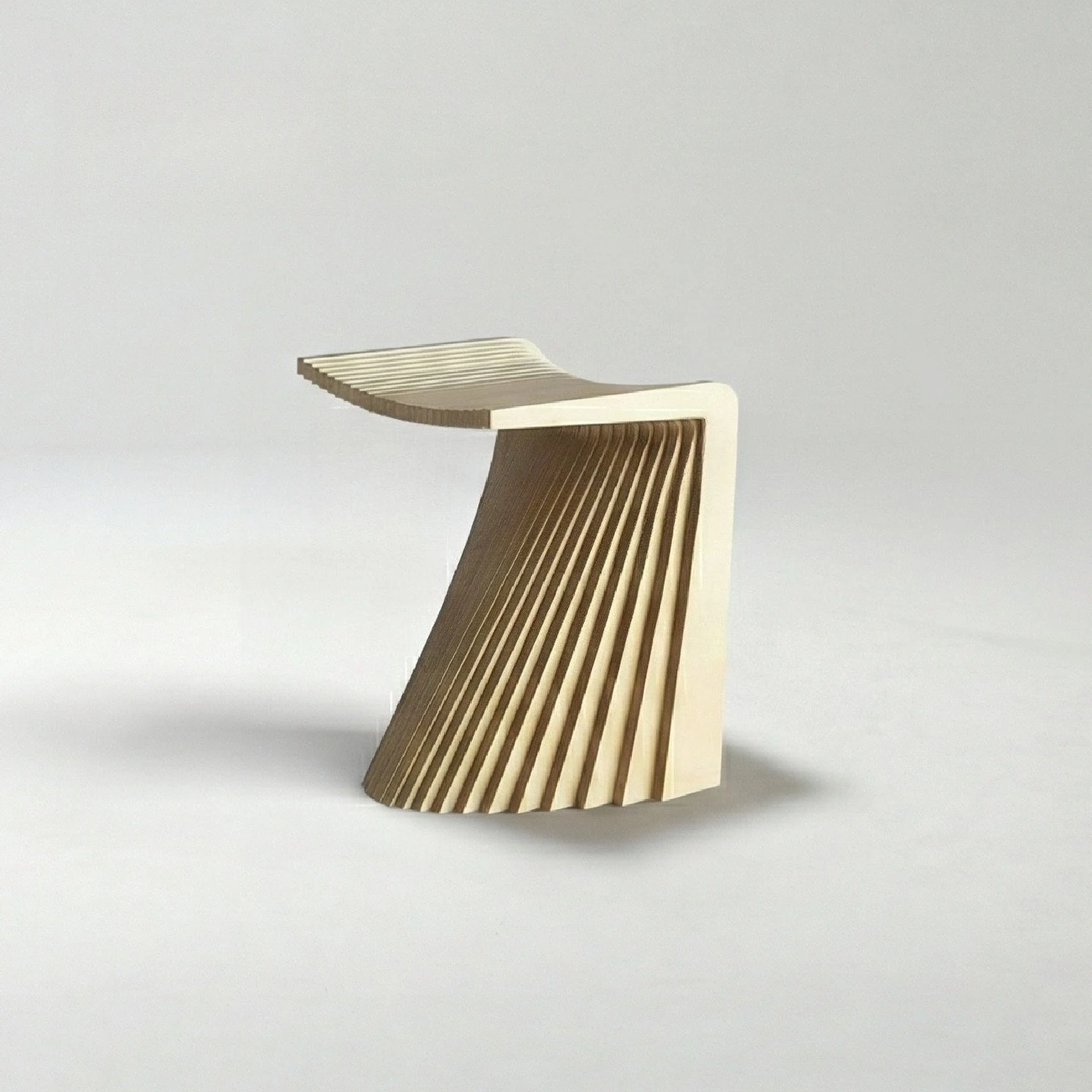 Solid wood sliced single seat stool, solid wood sliced single seat stool