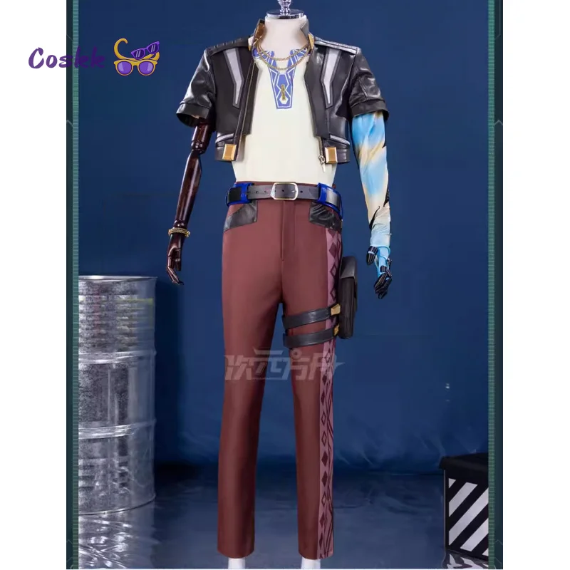 

Новый Valorant Veto Косплей Костюм Cos Аниме Игровая Униформа Хэллоуин Карнавальная Вечеринка PlayRole Женская Одежда