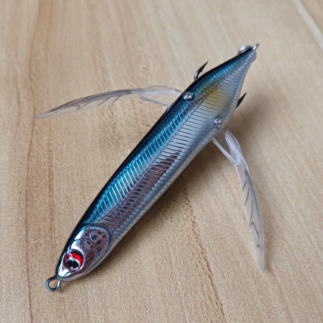 

Swolfy, 6 шт., новая рыболовная приманка для стрекозы, 70 мм, 4 г, 80 мм, 6,5 г, плавающая рыболовная приманка для гольяна, потоковые воблеры для форели, микроприманки