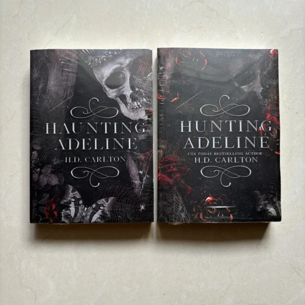 مجموعة كتب من Haunting Adeline Cat and Mouse Duet بقلم H.D. Carlton Paperback باللغة الإنجليزية