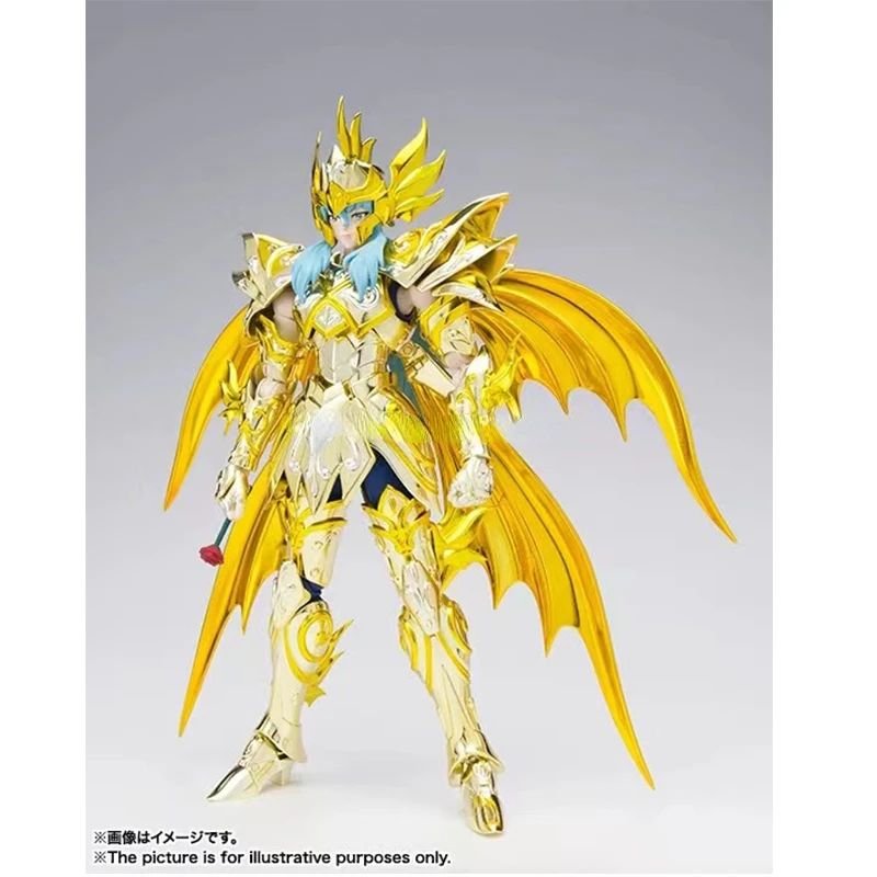 In Stock BANDAI Saint Cloth Myth EX Pisces Aphrodite Golden Soul Anime Movable Collectible Figure Model Toy