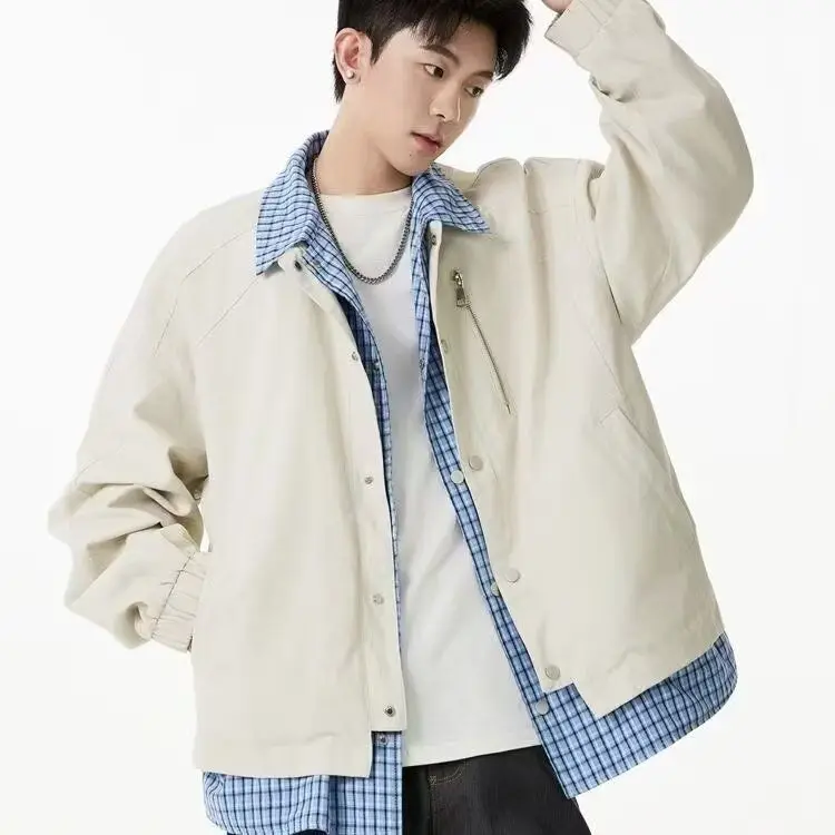 

NS76 осень-зима клетчатый цвет блуэт воротник джет женская свободная повседневная верхняя одежда с вышивкой двубортное длинное пальто све