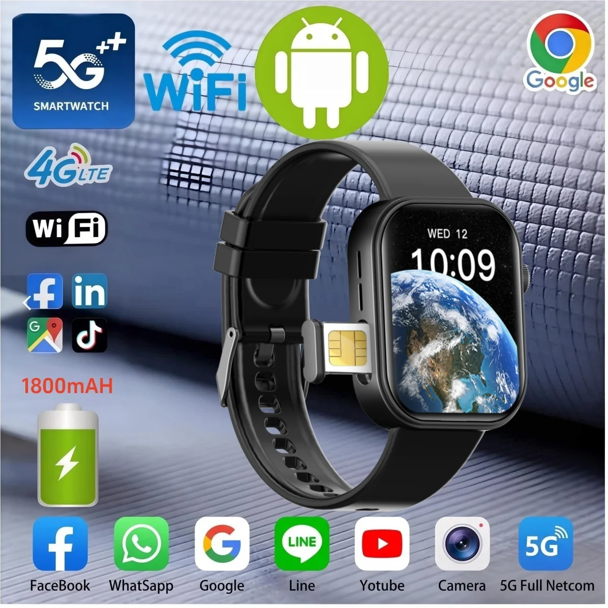 Newsest 2.29inch Amoled 490*580 Smart Watches Smartwatch 2026 Men Women With 180° Rotary Camera GPS WIFI Sim Card Slot