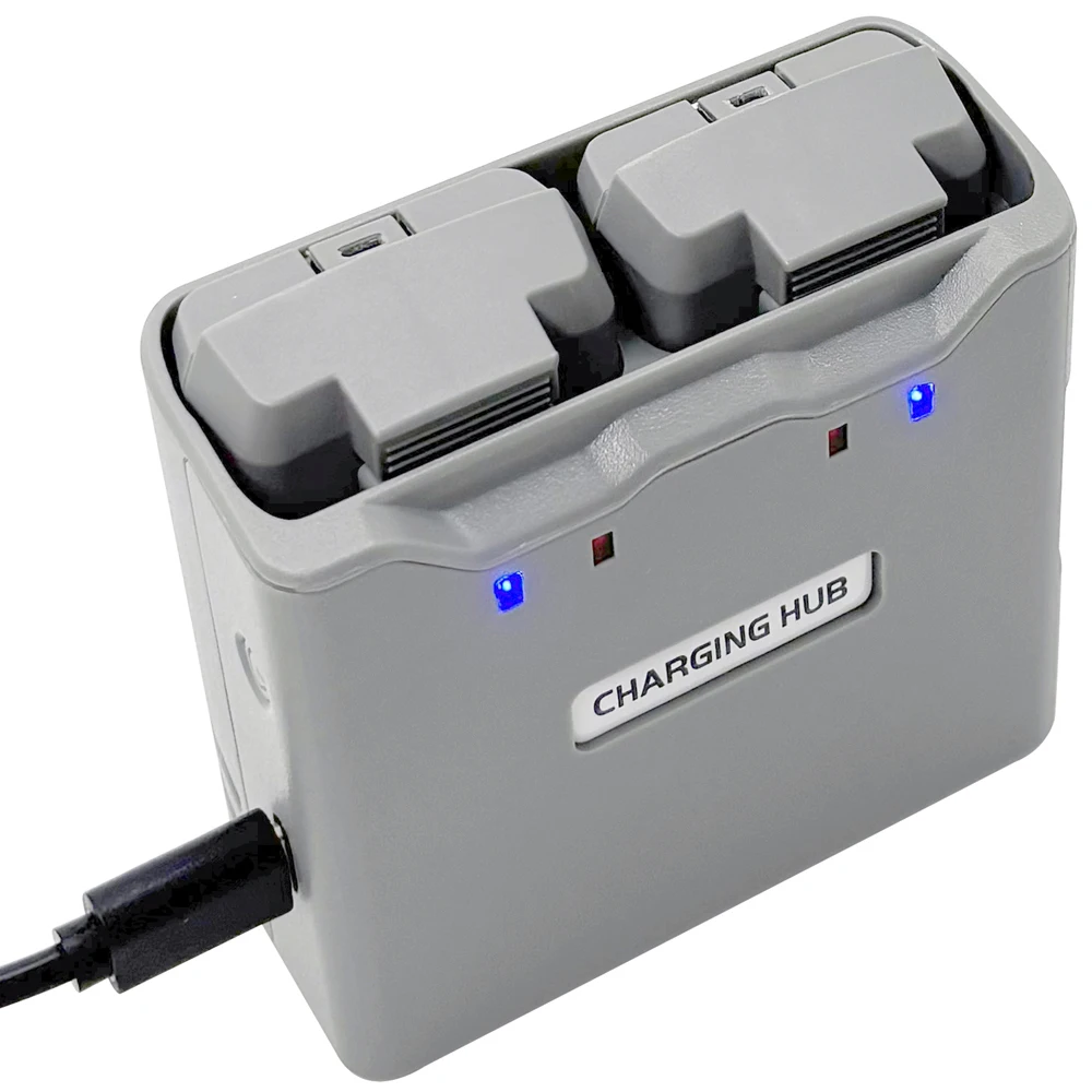 For DJI Mini 4K / Mini 2 / Mini SE / Mini 2 SE Drone Battery & Two Way USB Charging Hub 7.7V 2400mAh Intelligent Flight Battery