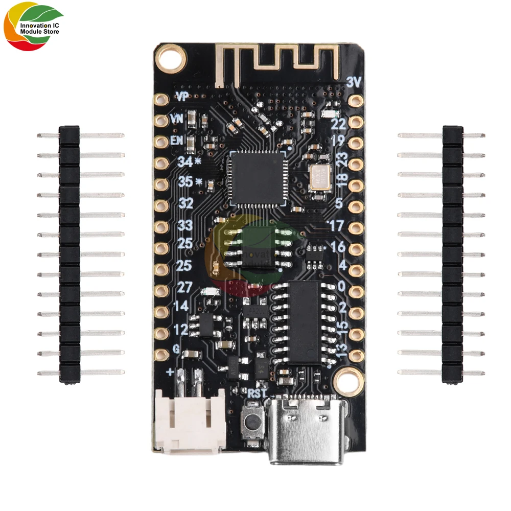 ESP32 Lite V1.0.0 WiFi Bluetooth Development Board Antenna ESP32 ESP-32 REV1 CH340G MicroPython 4MB Type-C USB for Arduino