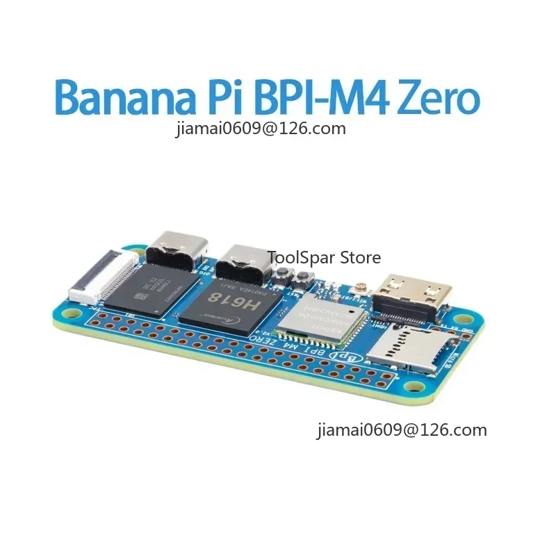 Banana Pi BPI-M4 Zero Single Board Computer Allwinner H618 Chip 4G RAM 32G eMMC Storage Module