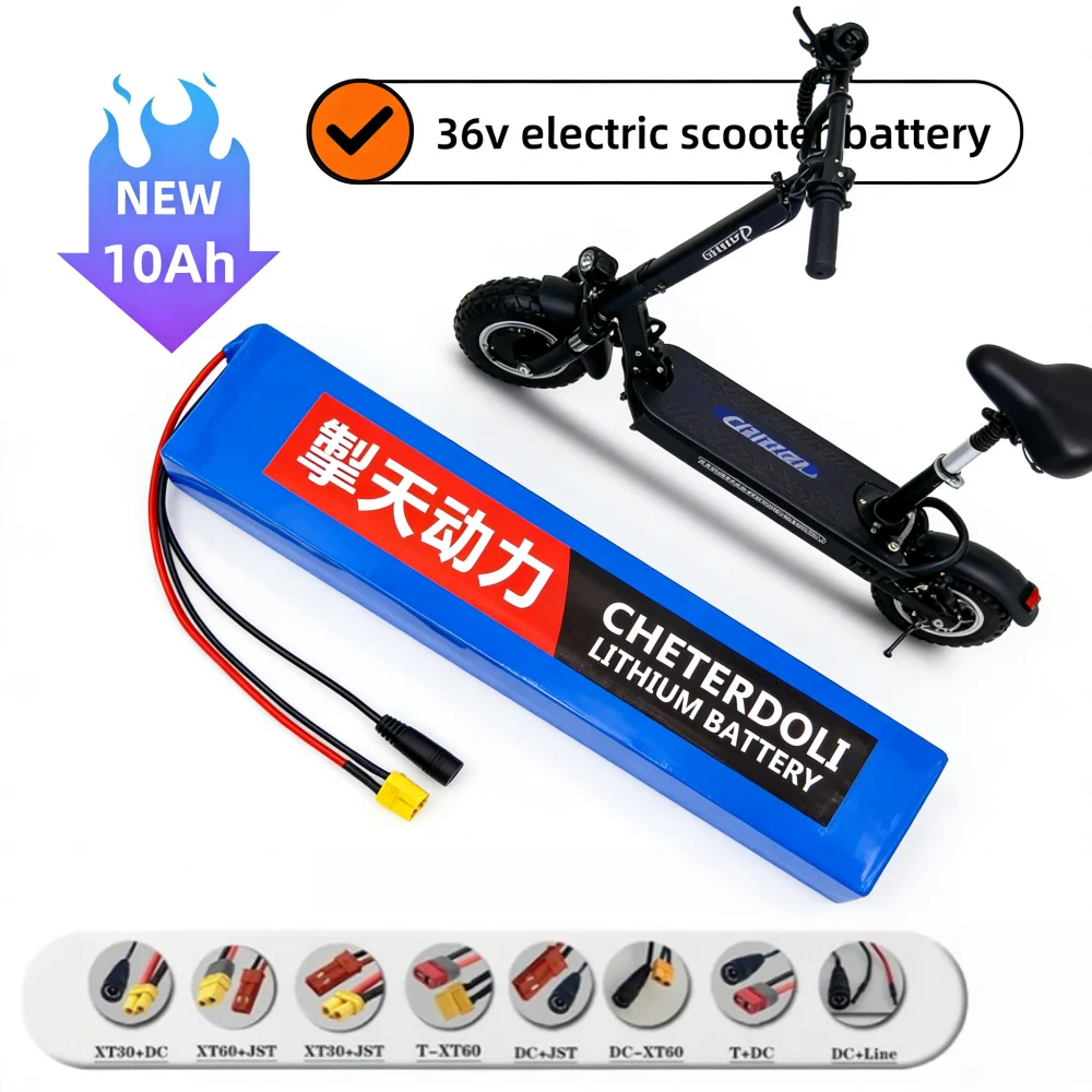 

New 10S4P 36V 10000mAh Li-ion Battery for M365 350W 500W Electric Mijia Stable Power Output Replacement Part