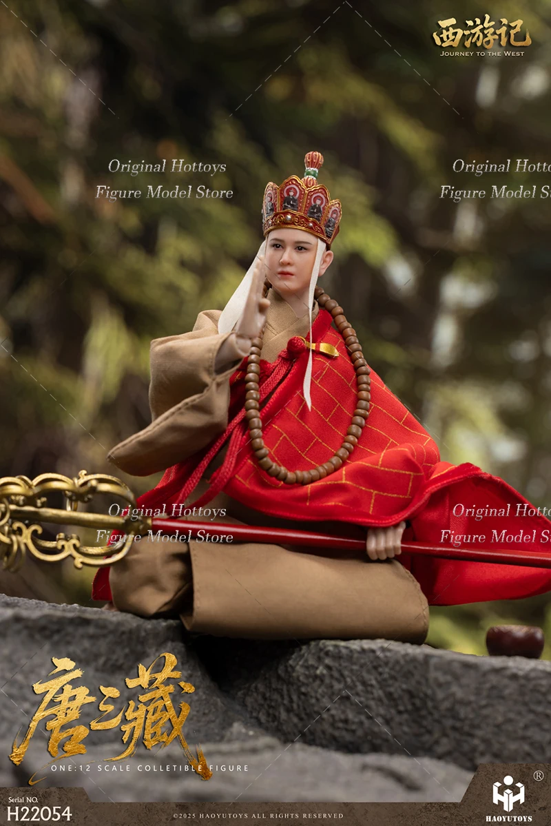 HAOYUTOYS H22054-H22058 1/12 군인 신화 시리즈 - 서쪽으로의 여행 4인 풀세트 6인치 액션 피규어 인형