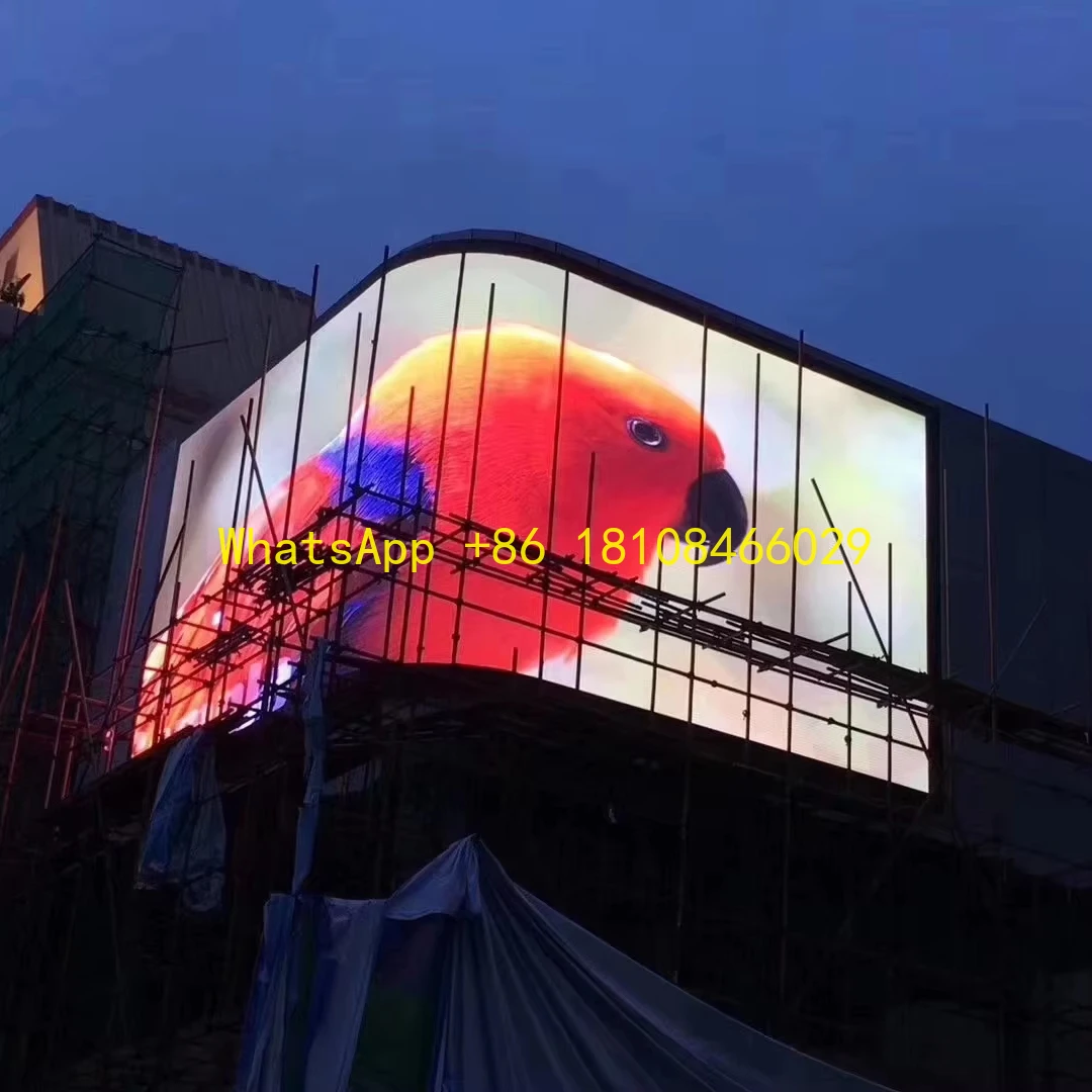 في الهواء الطلق مقاوم للماء P2 5 P3 P4 P5 P6 يموت يلقي الألومنيوم شاشة LED حامل كبير الإعلان لوحة رقمية عرض جدار الفيديو