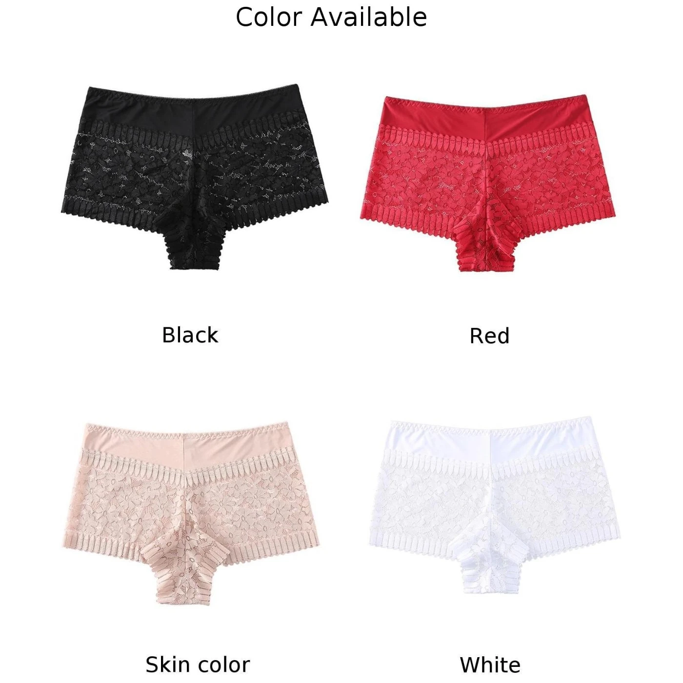 Holiday Women Panty Home Moderate Elasticity Regular Sexy Women Panty Spring Summer Vacation Winter Comfy Fashion