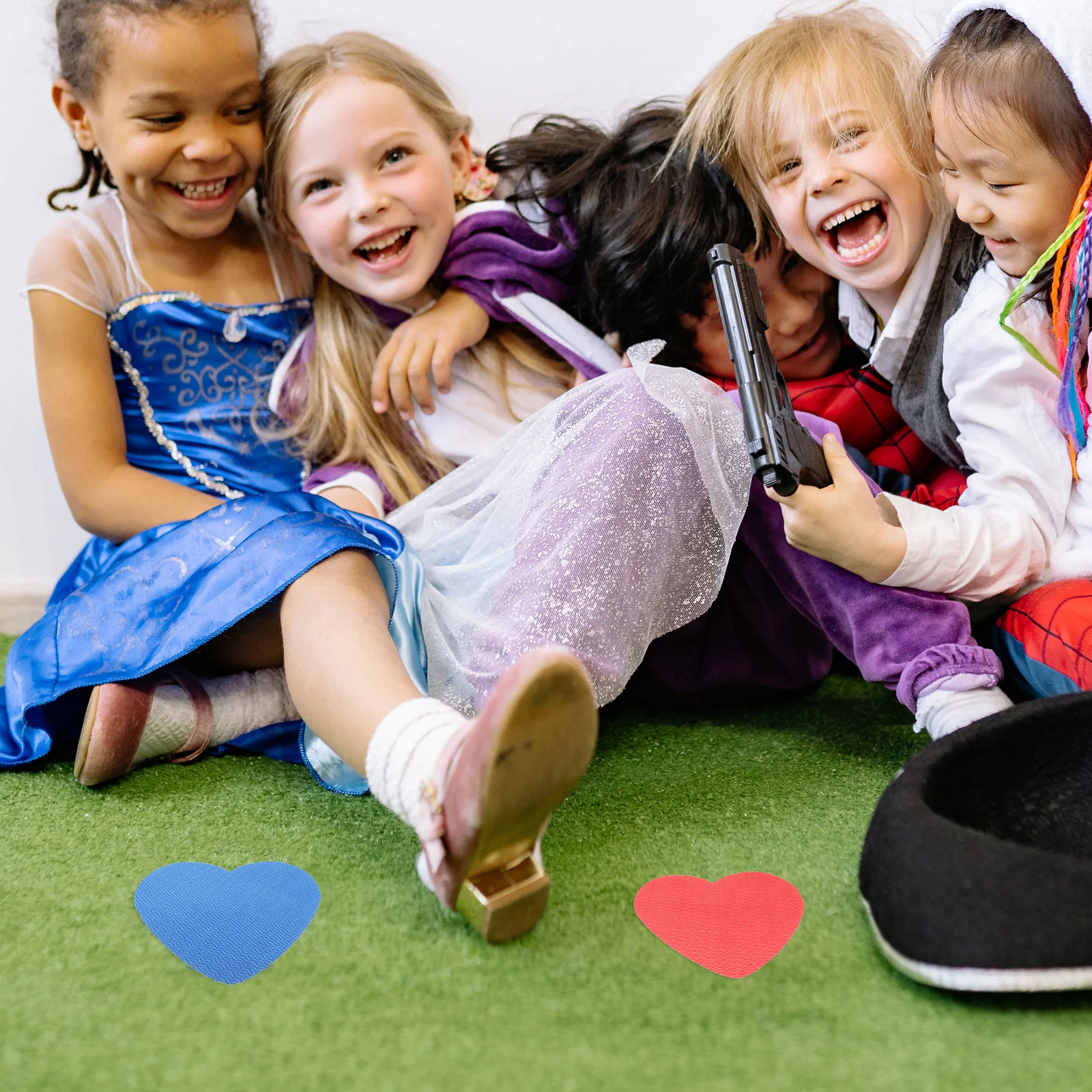 20 Pcs Educational Carpet Stickers Marker Classroom Spot Colorful Floor Rug Markers for Rugs Circle Marking Spots