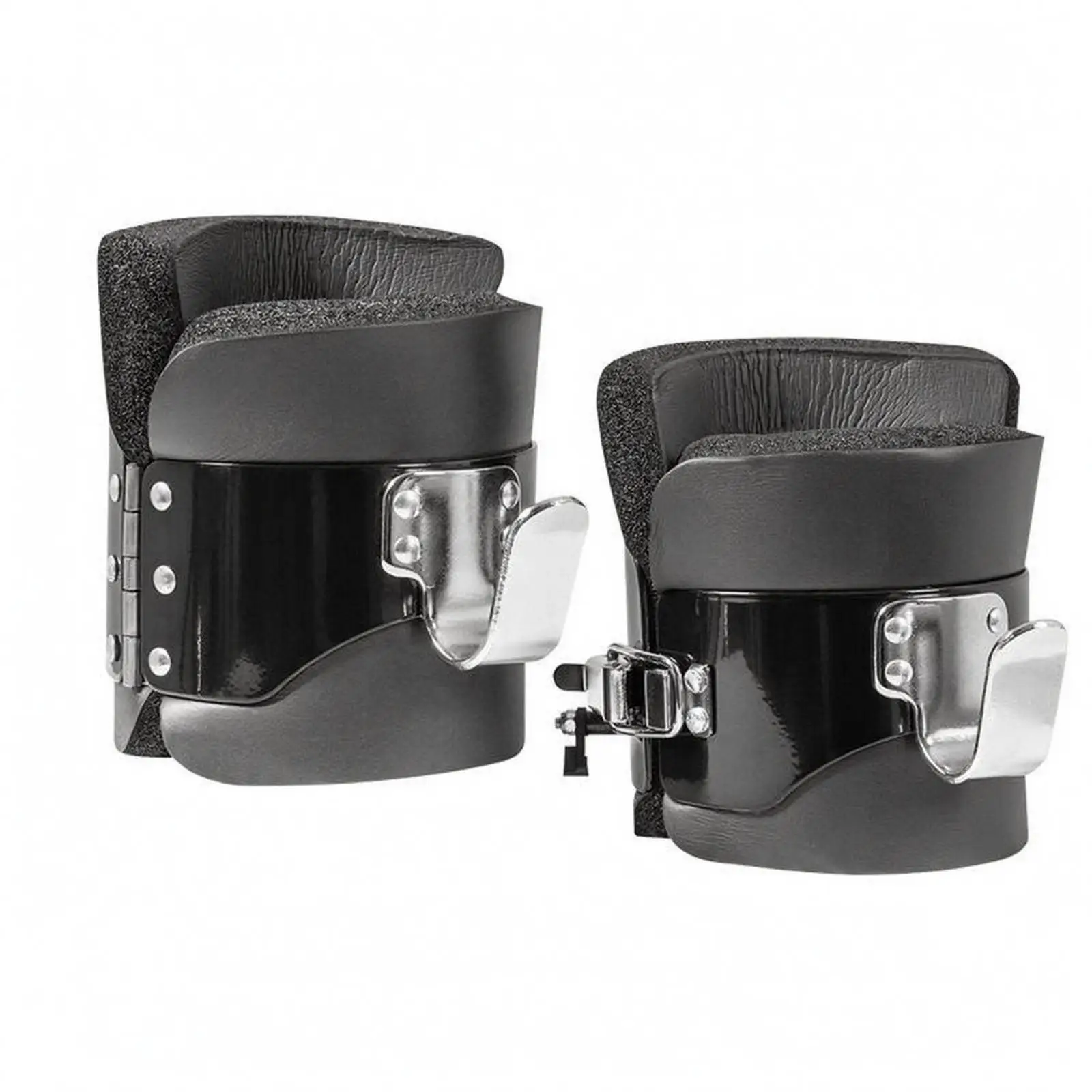Inversion Boot Straps Ankle Support Cuffs High-density TPE Padded Gym Cuffs for Bodyweight Exercises and Stretching