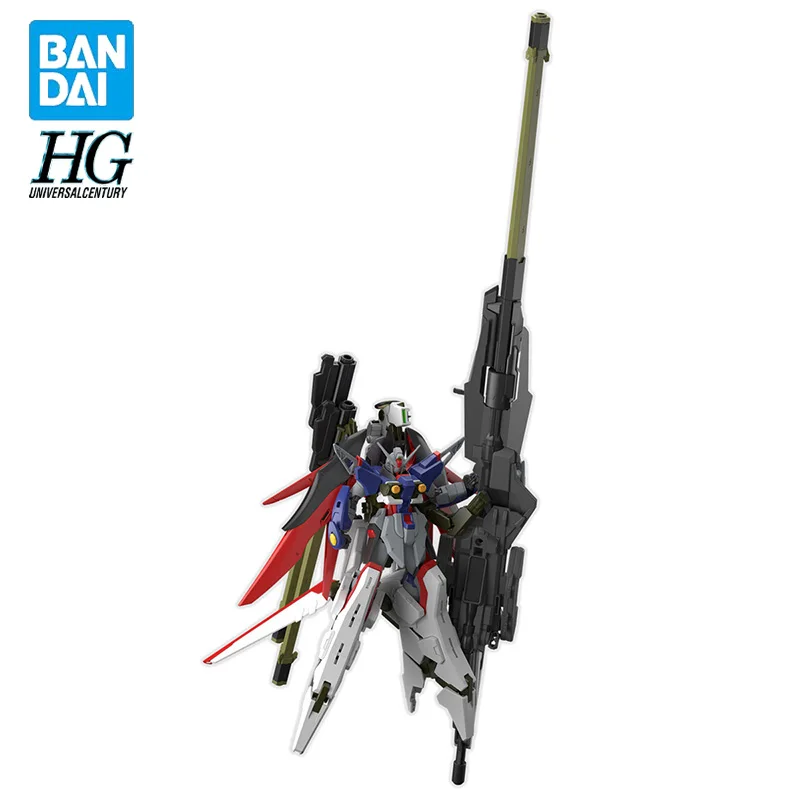 

In Stock Genuine Original BANDAI HGUC H258 ZGMF/A-42S2 Destiny Gundam Spec II & A-GXQ754/V2 Zeus Silhouette Action Anime Figure