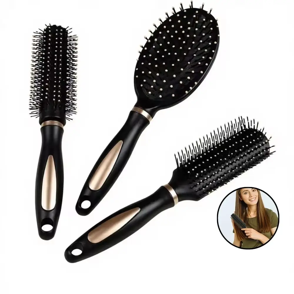Bag Anti Static Comb Air Cushion Hair Brush Plastic Massage Scalp Massager for Curly Hair Detangling Brush Salon Tools